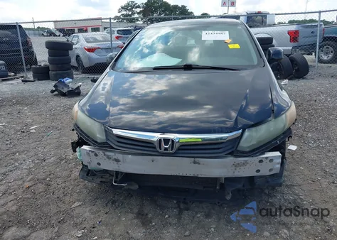 2012 Honda Civic Lx from USA, damaged, VIN 19XFB2F51CE350008